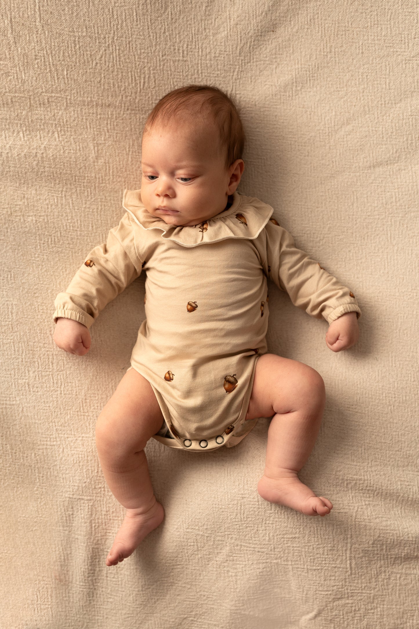 Acorn romper girl